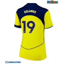 Camisa de Futebol Tottenham Hotspur Dominic Solanke #19 Equipamento Alternativo Mulheres 2025-26 Manga Curta